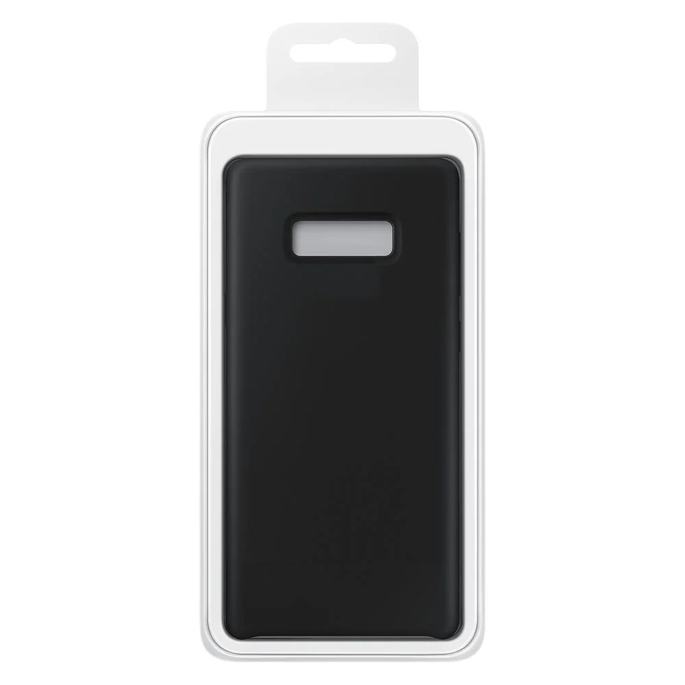 Puzdro Silicone case pre Samsung Galaxy S10 - Červená