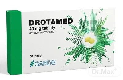 DROTAMED 40 mg 1×30 tbl, liek na uvoľnenie kŕčov