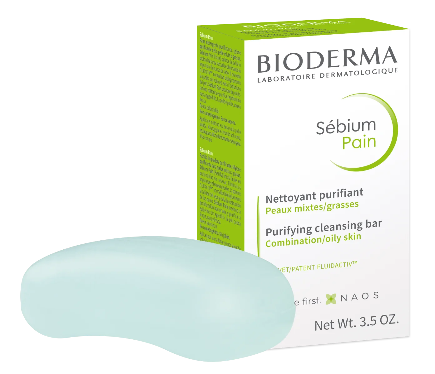 BIODERMA Sébium Umývacia kocka proti nedokonalostiam 1×100 g, čistiaca kocka
