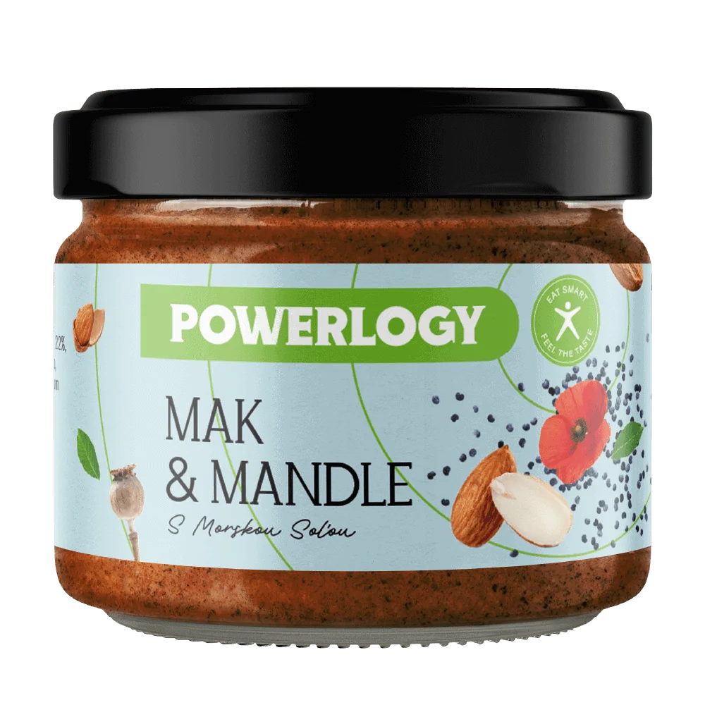 Powerlogy Mak a Mandle Krém 1×200 g