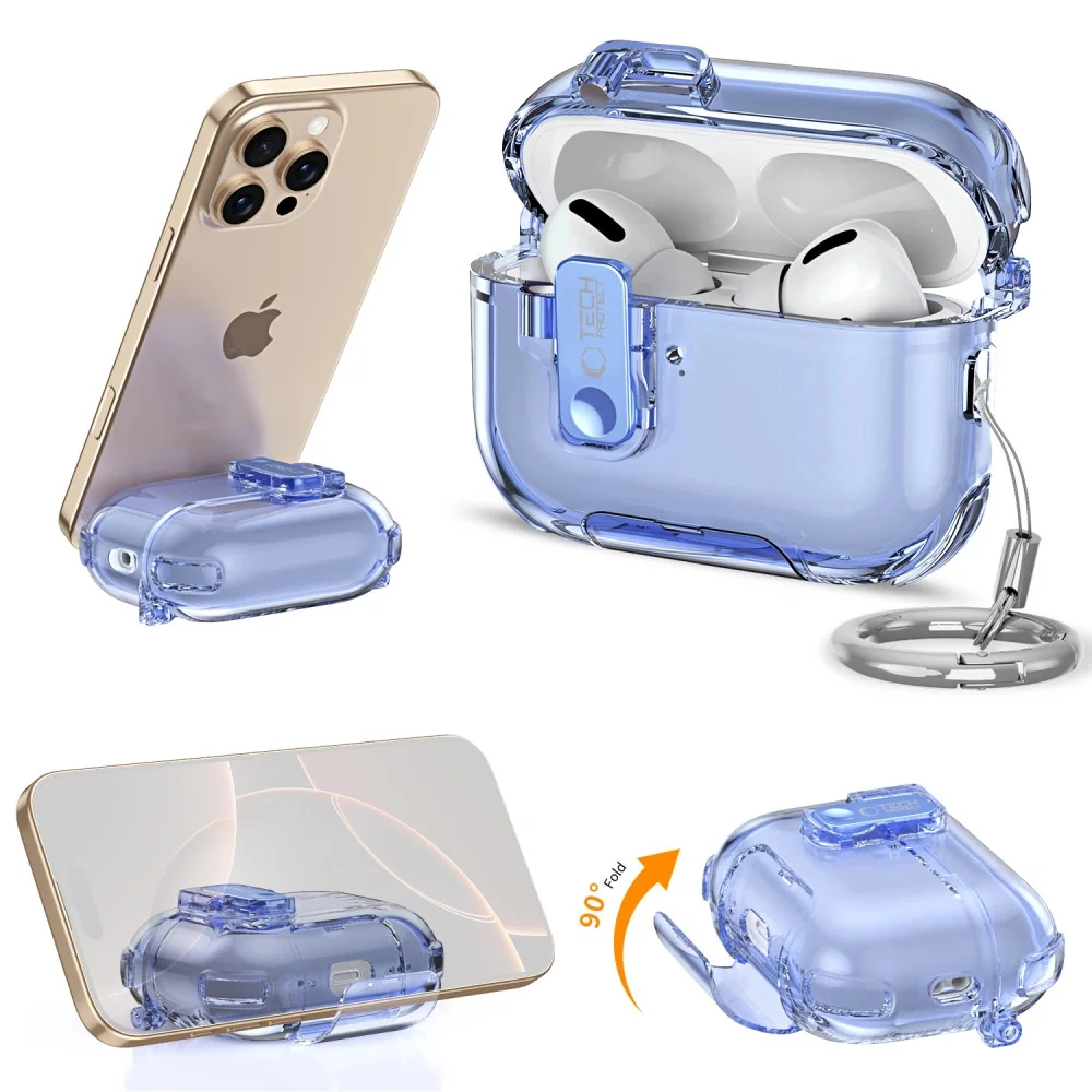 Tech-Protect Bounce Pro puzdro na Apple AirPods Pro 3, ružové