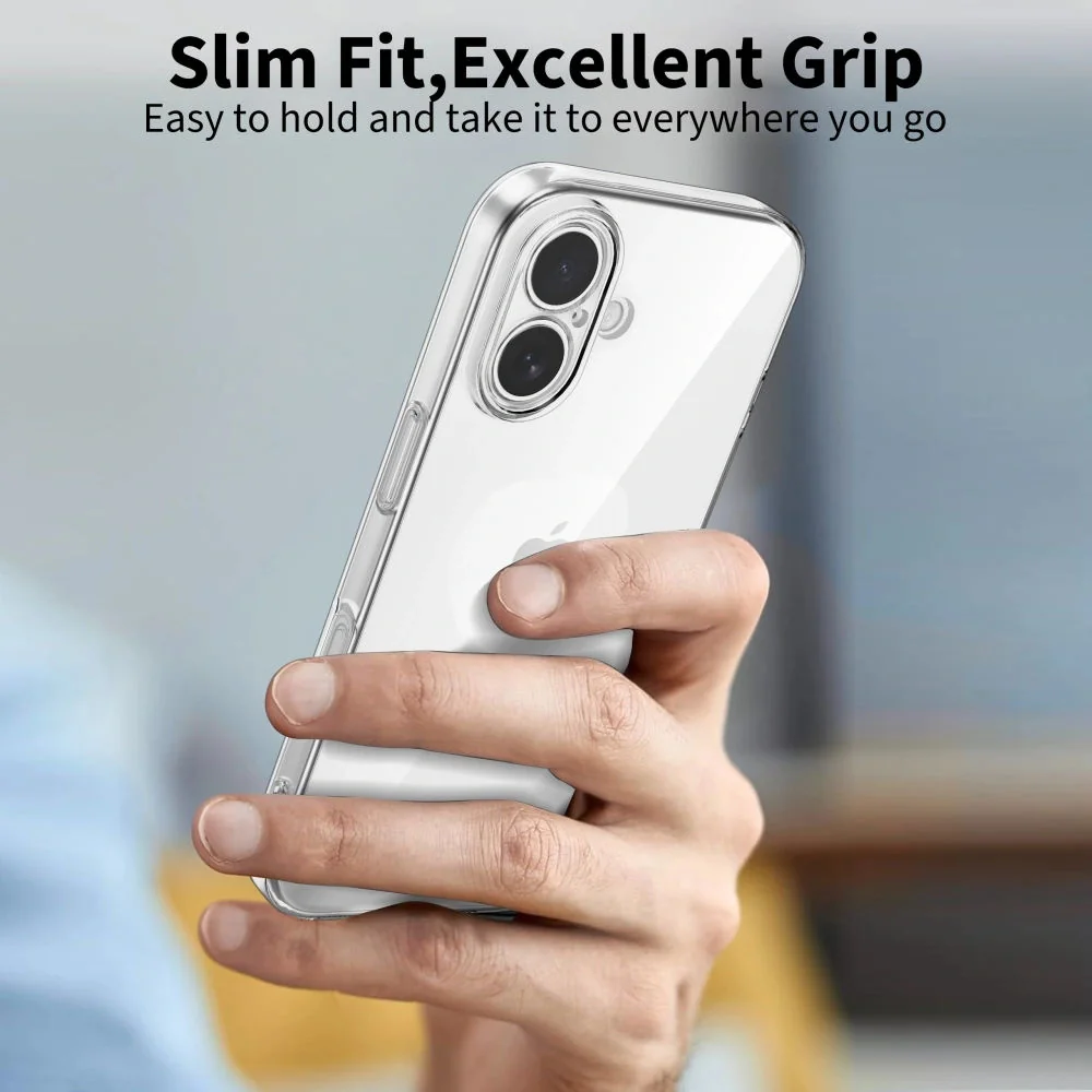 Tech-Protect FlexAir kryt na iPhone 17, priesvitný
