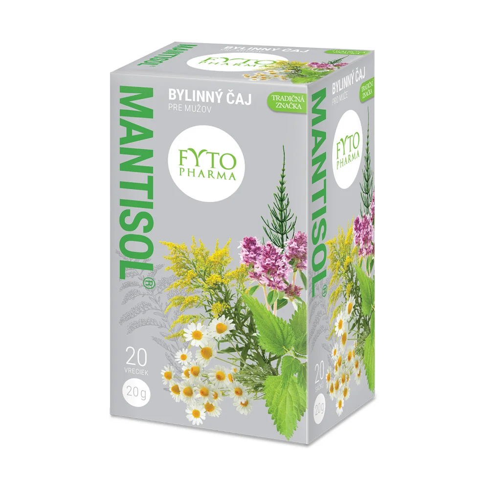 FYTO MANTISOL Bylinný čaj PRE MUŽOV 20×1 g, čaj