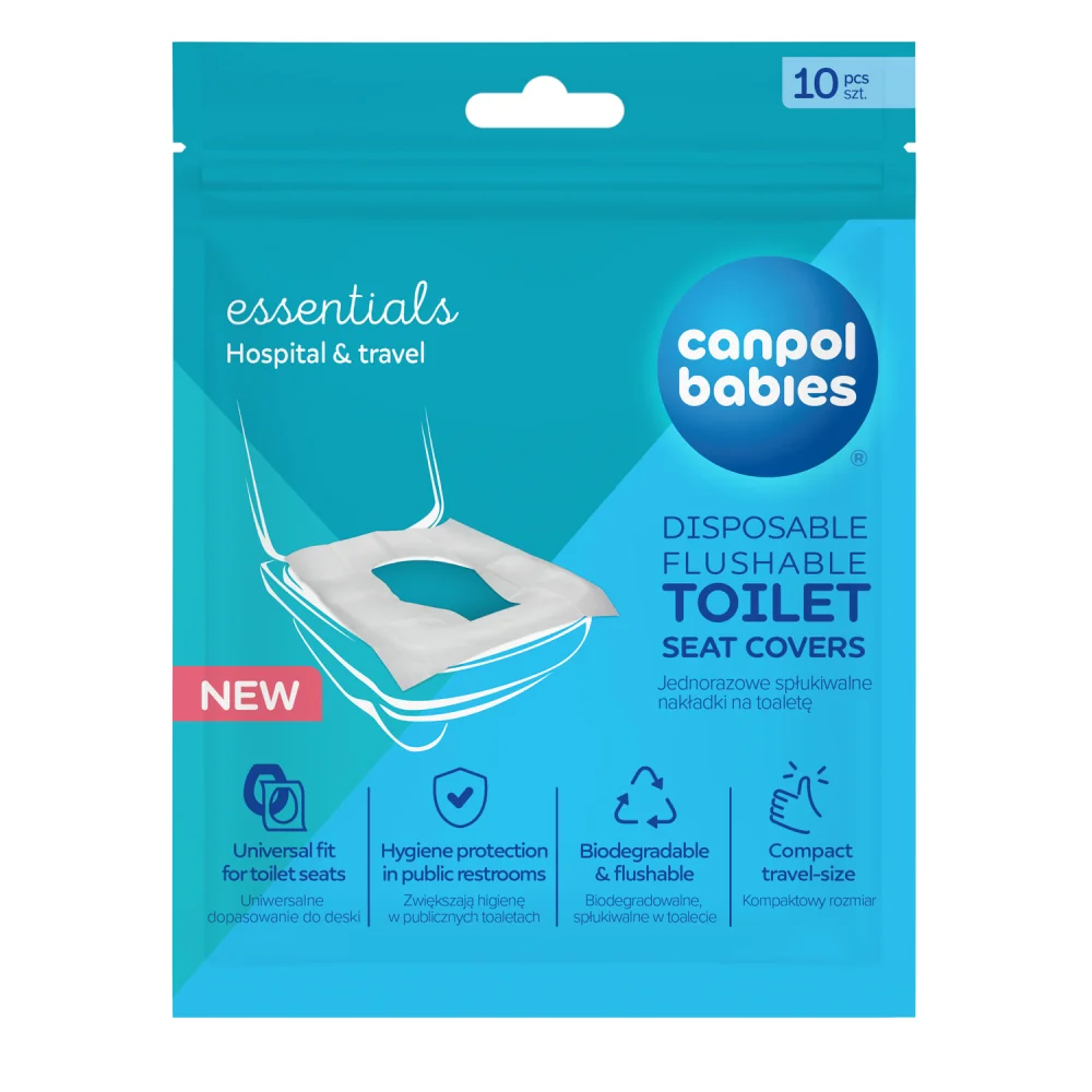 Canpol babies Hygienické jednorazové WC podložky 10 ks