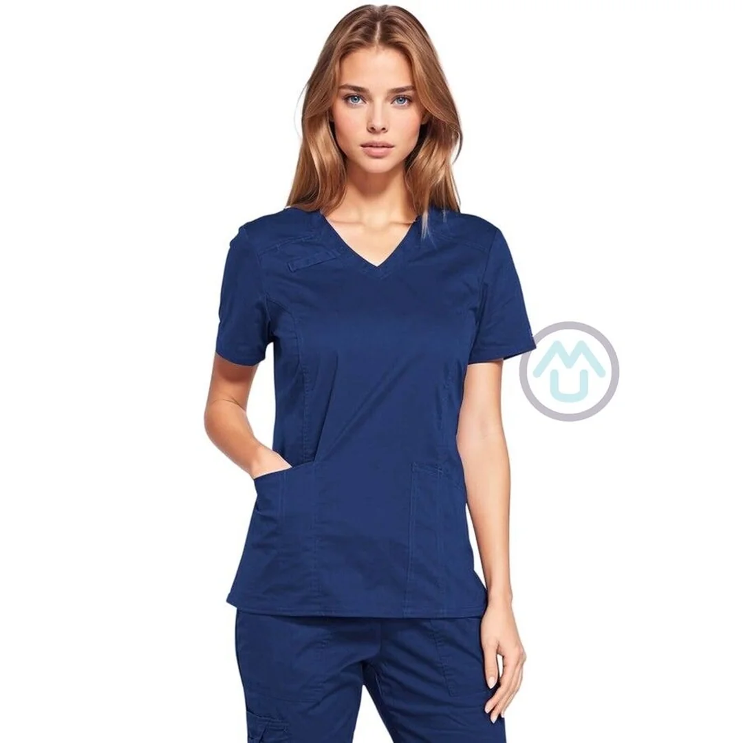 Zdravotnícka blúza Cherokee Core Stretch BEST - námornícka modrá 3XL