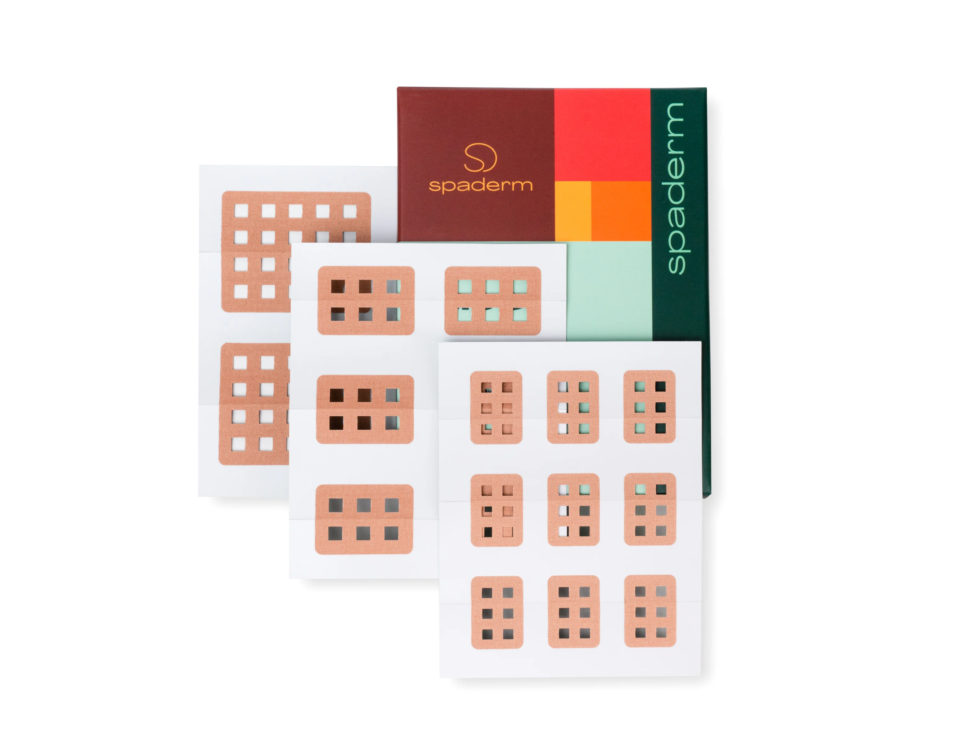 Spaderm Face Cross Tape, Mix 130 ks