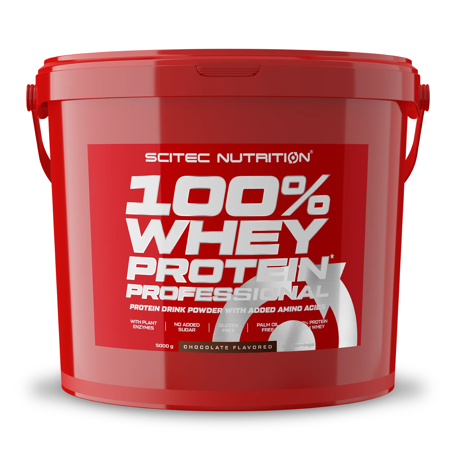 Scitec Nutrition 100% Whey Protein Professional čokoláda 1×5000 g, srvátkový proteín