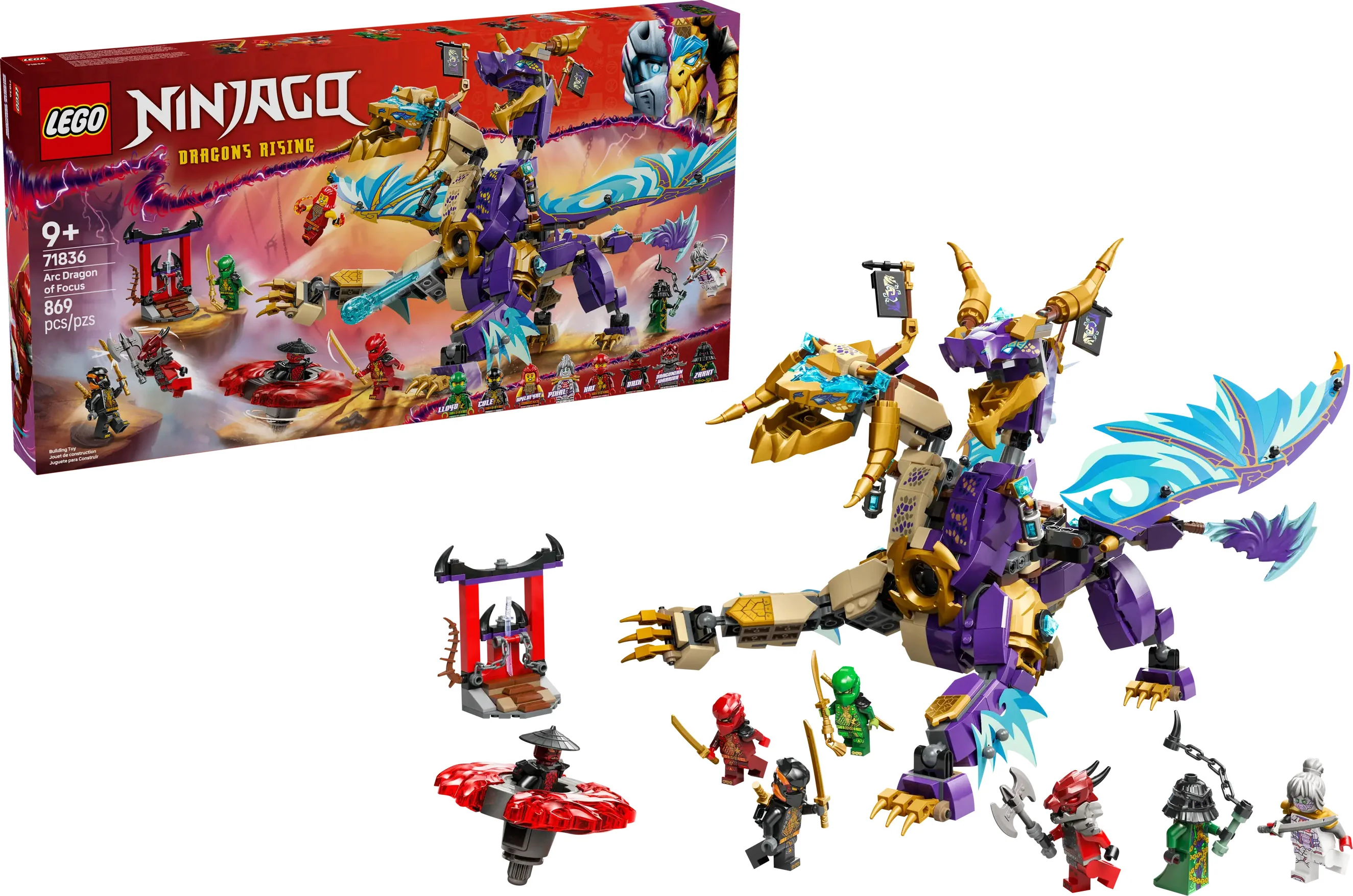 LEGO Drak sústredenia Arc 71836 