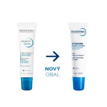 BIODERMA Atoderm Balzám na pery 15 ml