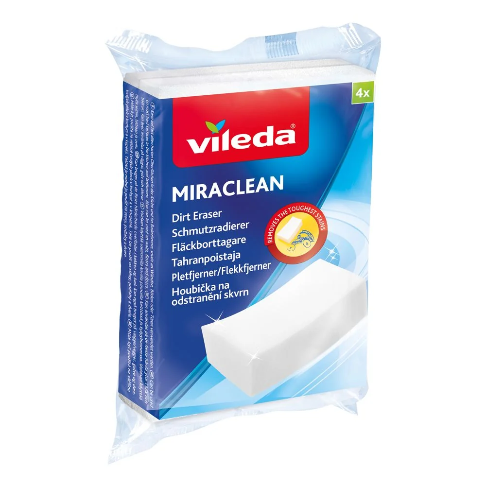 Vileda Miraclean Špongia 1×4 ks, sada špongií