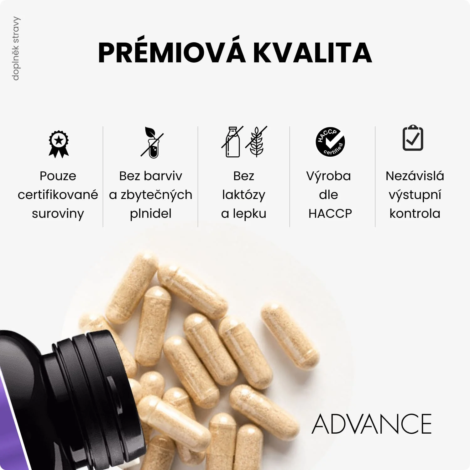 ADVANCE Modin 60 kapsúl - duševná rovnováha 1×60 cps, výživový doplnok