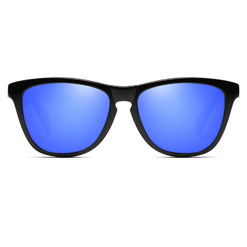 DUBERY Mayfield 4 slnečné okuliare, Bright Black / Dark Blue