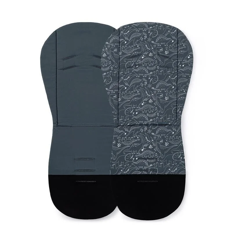 Vložka do kočíka Foamy Anthracite Dino