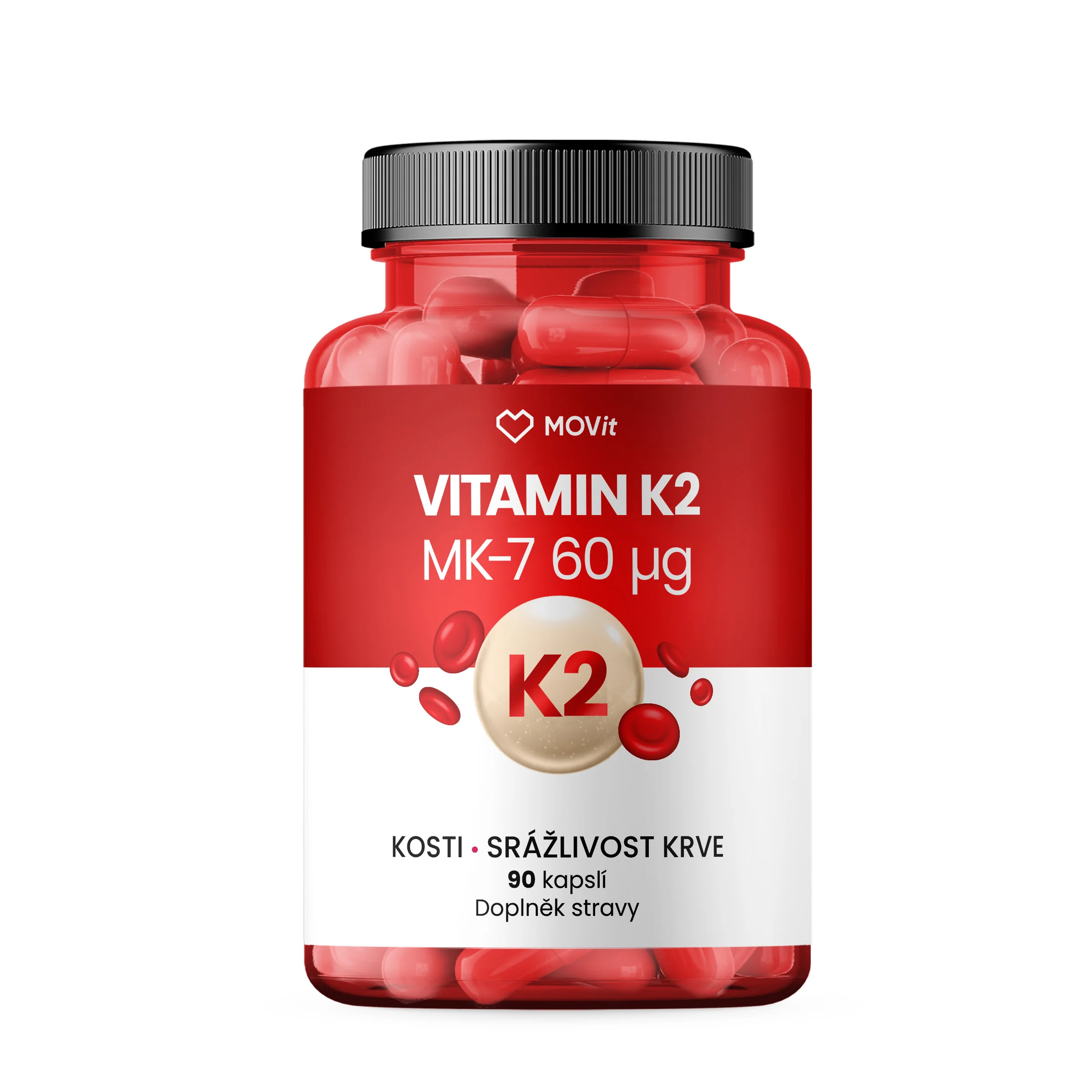 MOVit Vitamin K2 MK-7 60 µg 90 cps