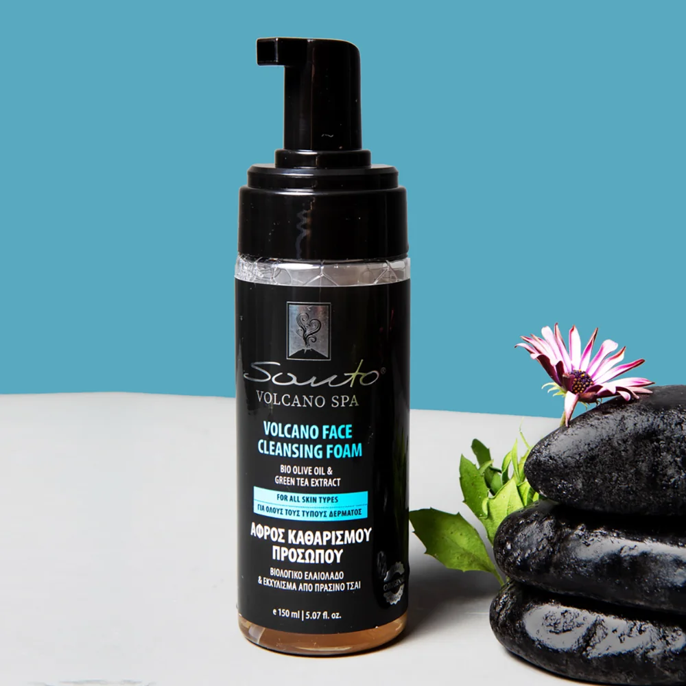 Santo VOLCANO SPA Čistiaca pena na tvár 150 ml