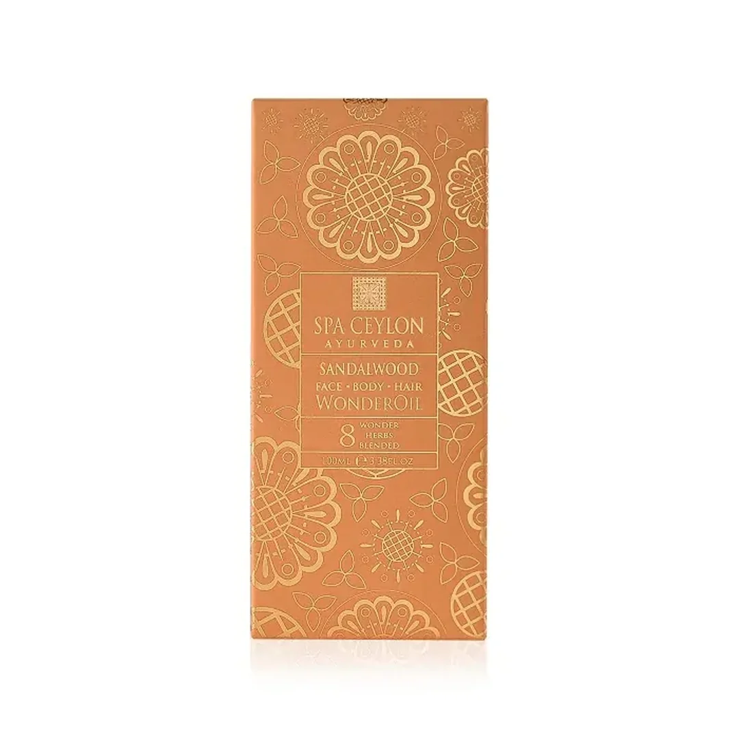 Suchý olej na pokožku a vlasy Sandalwood 100 ml, santalové drevo