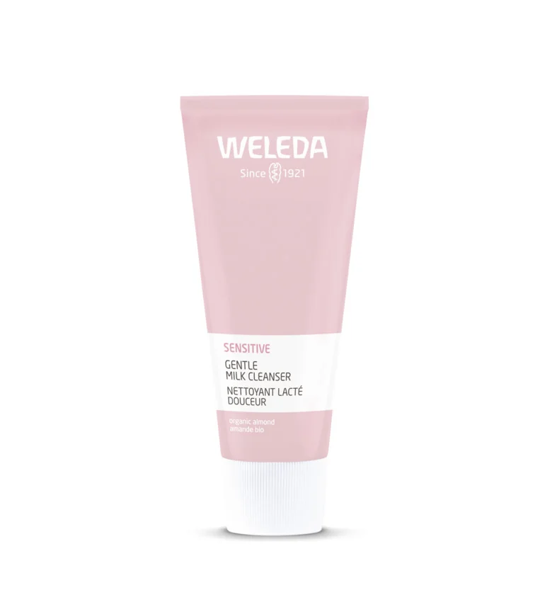WELEDA Jemné čistiace mlieko Sensitive 1×75 ml, mlieko