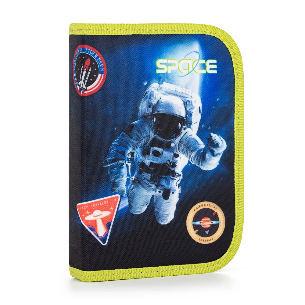 Jednoposchodový peračník Space s 2 chlopňami Prázdny, modrý design