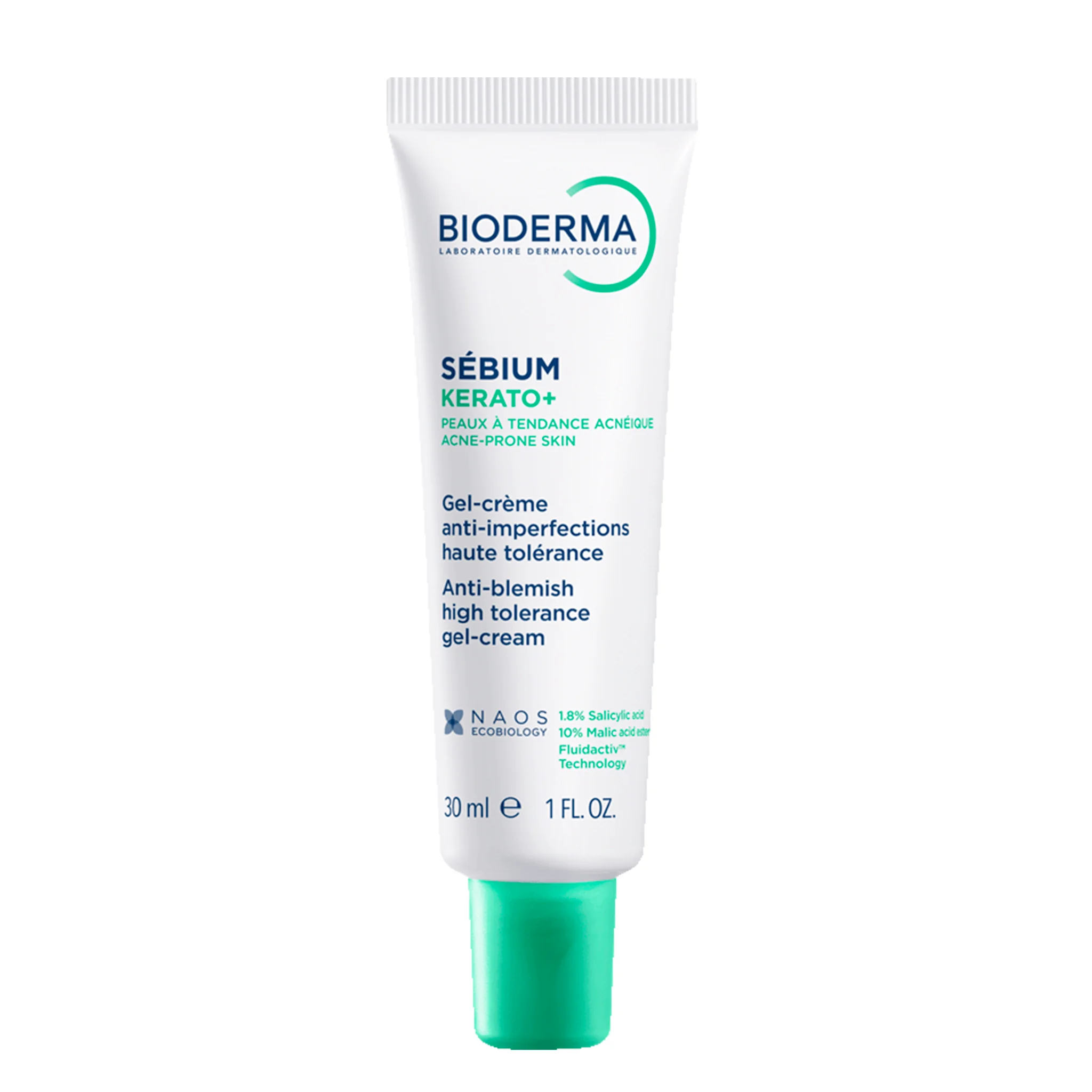 BIODERMA Sébium Kerato+ gél-krém na akné s vysokou toleranciou 1×30 ml, pleťový krém