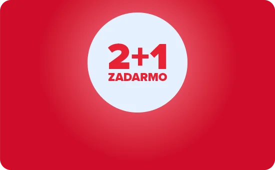 2+1 ZADARMO