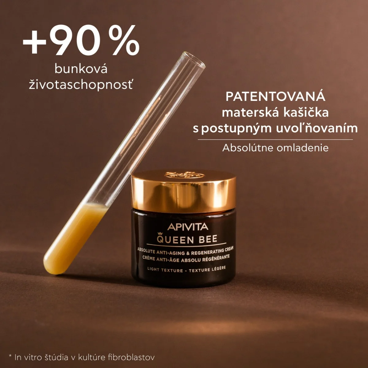 APIVITA Queen Bee Age Defense LIGHT Cream, 50ml 1×50 ml, ľahký výživný anti-age krém