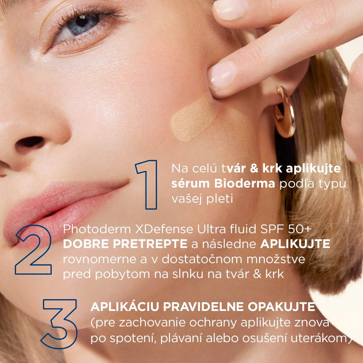 BIODERMA Photoderm XDefense tónovaná ultrafluidná ochrana SPF 50+ veľmi svetlá 1×40 ml, ultrafluidná ochrana na tvár