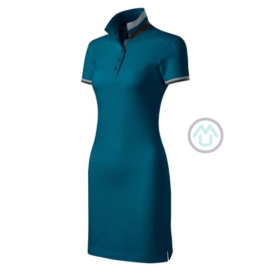 Polo šaty PREMIUM - karibské 2XL