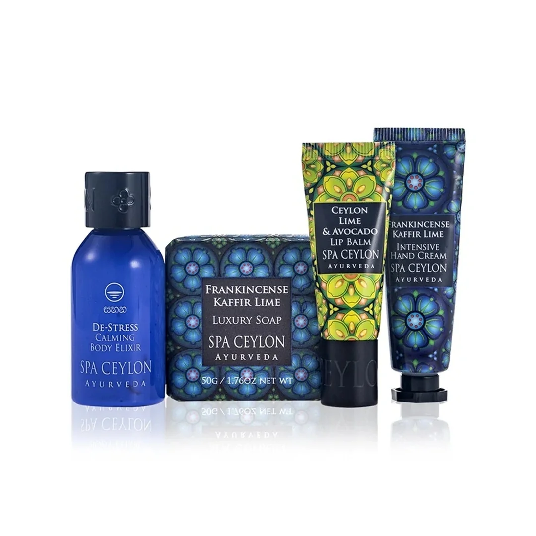 Kozmetická súprava Frankincense Kaffir Lime kadidlo a gáfrová