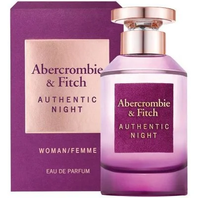 Abercrombie&Fitch Authentic Night Woman Edp 30ml 1×30 ml, parfumová voda
