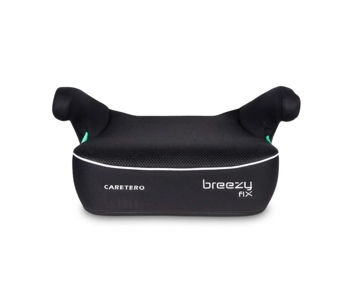 Detská autosedačka Breezy 2v1 s isofixom, 100-150 cm, čierna