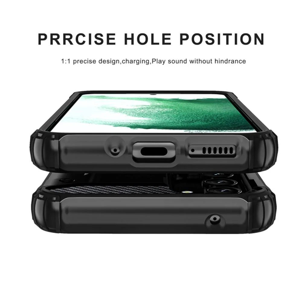 Puzdro Hybrid Armor Kickstand - Čierna