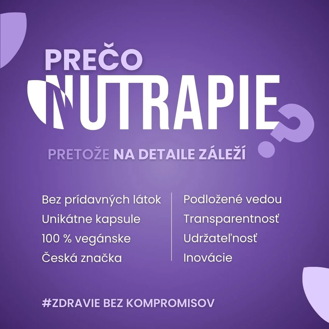 Nutrapie Balanced Magnesium 1×90 kapsúl, výživový doplnok s 5 formami horčíku