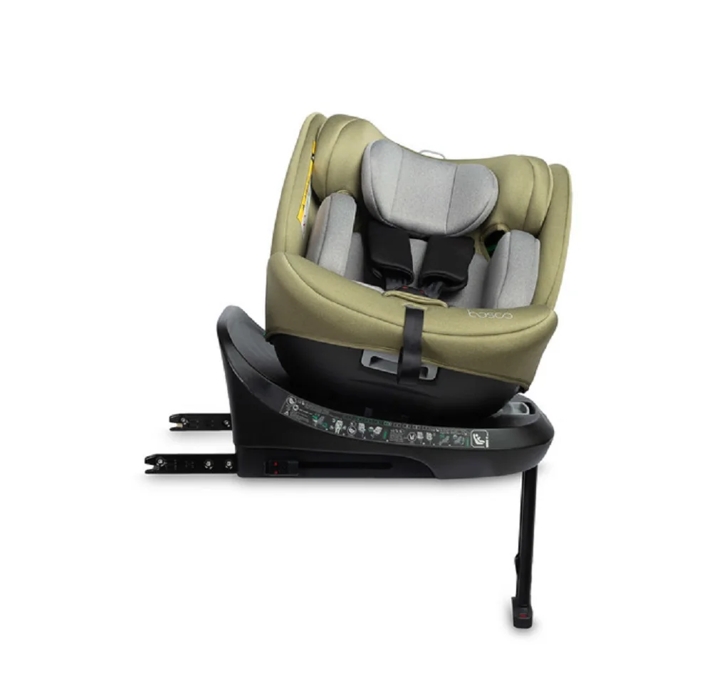 Autosedačka s isofixom BOSCO I-Size, 40-150cm, olivová