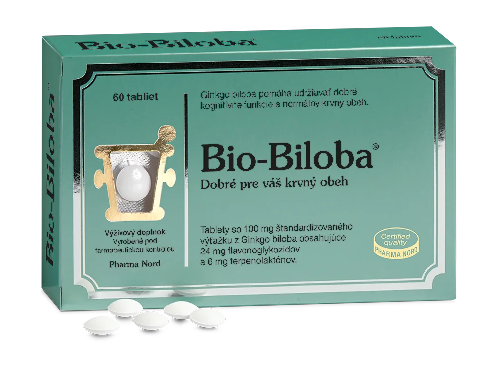 PHARMA NORD BILOBA 1×60 tbl, výživový doplnok