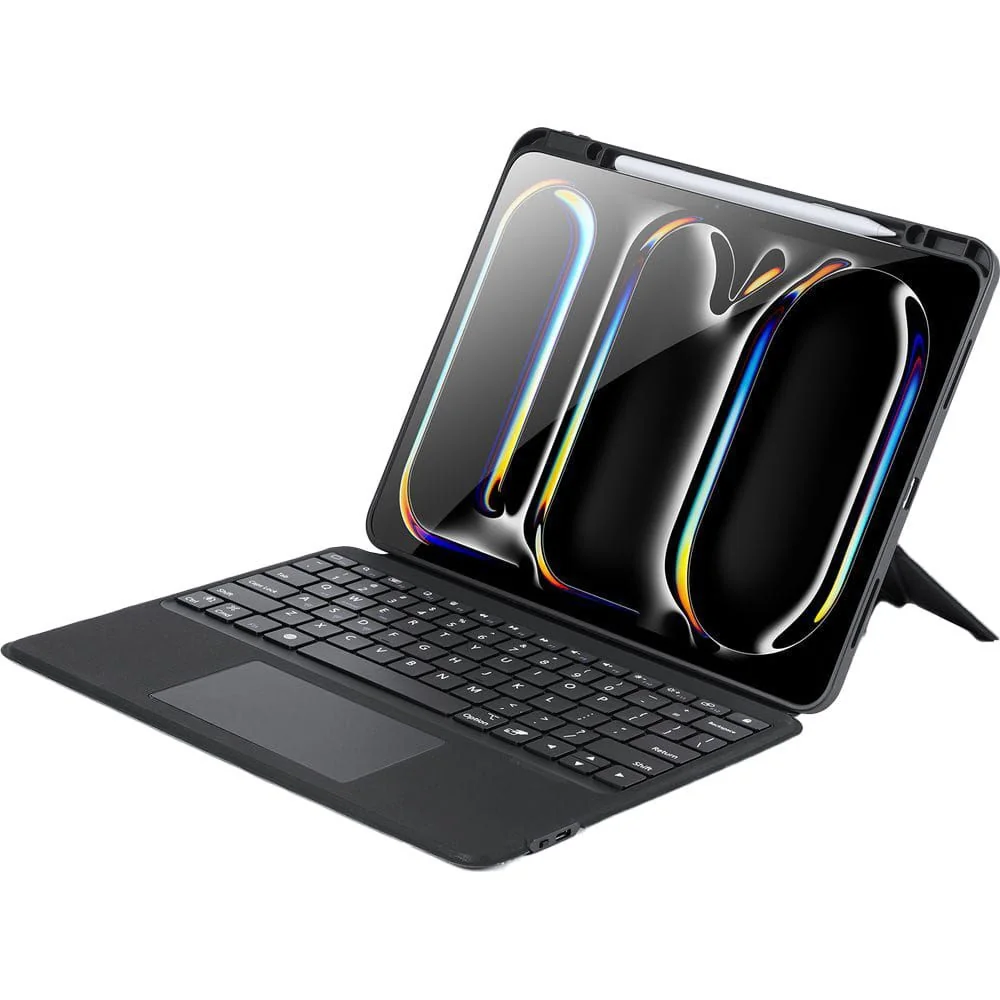 Dux Ducis DK puzdro s klávesnicou na iPad Pro 13'' 2024, čierne