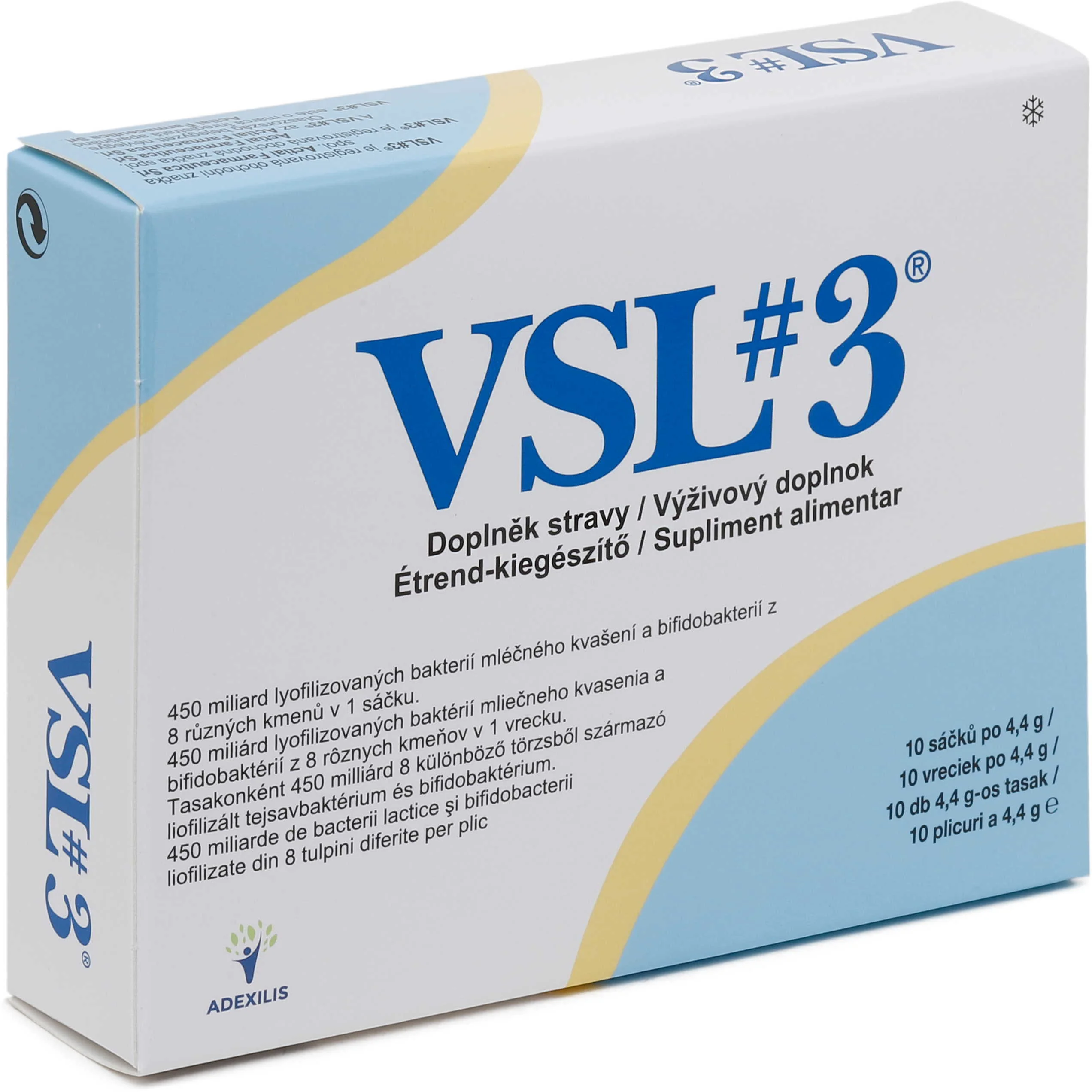 VSL#3 1x10 ks, prášok vo vrecúškach