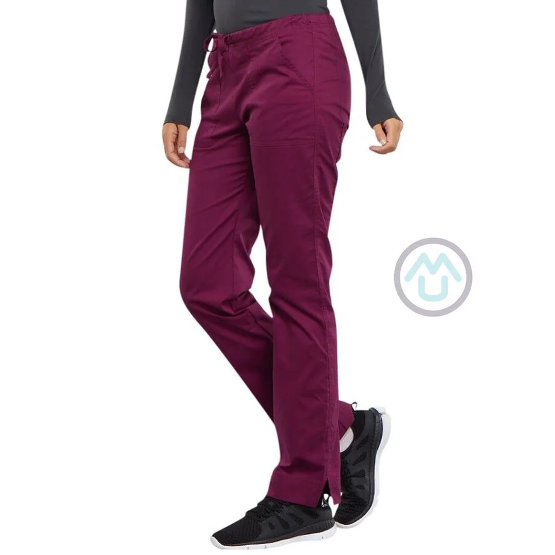 Zdravotnícke nohavice Cherokee Core Stretch BEST - vínové XL