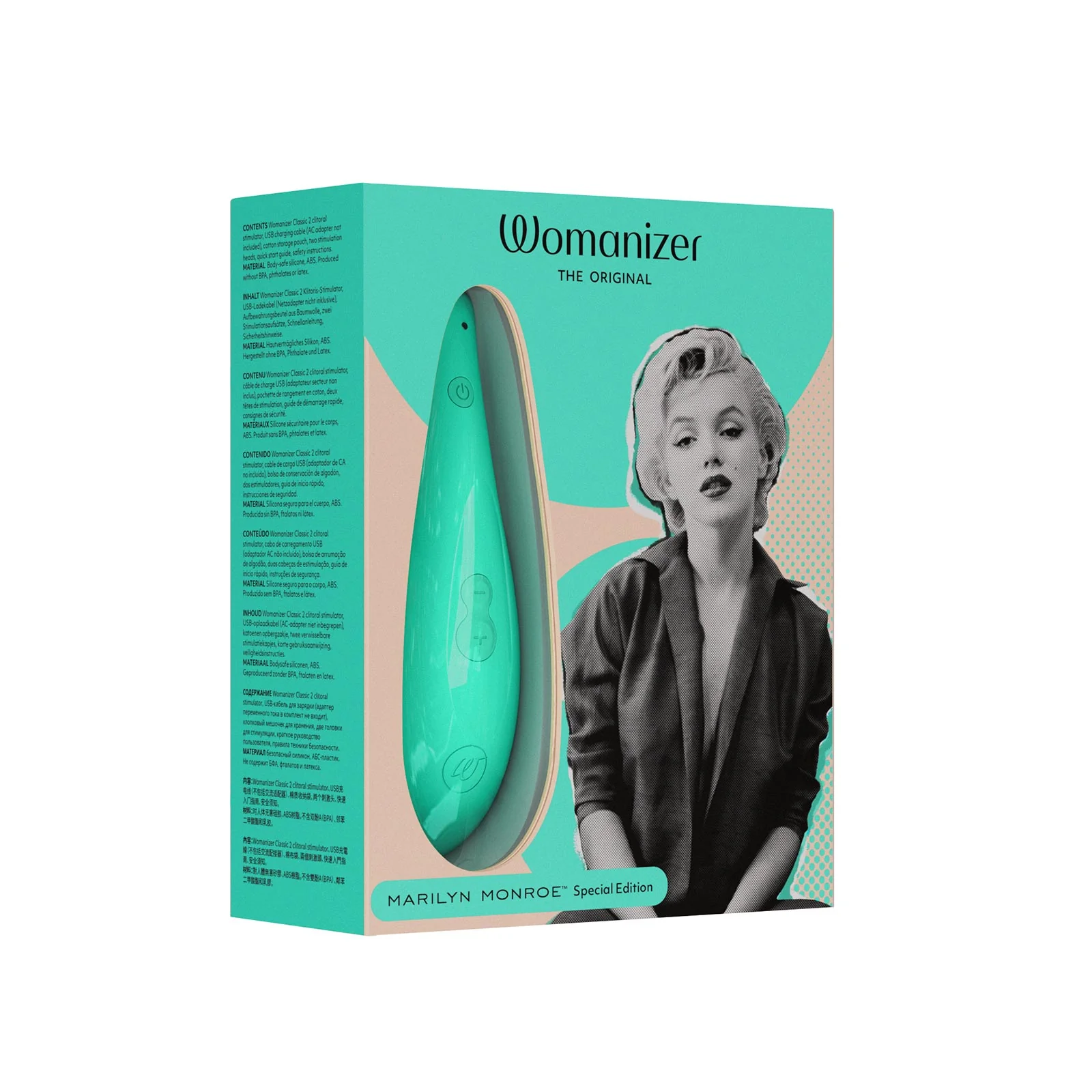 Womanizer - Marilyn Monroe zelená