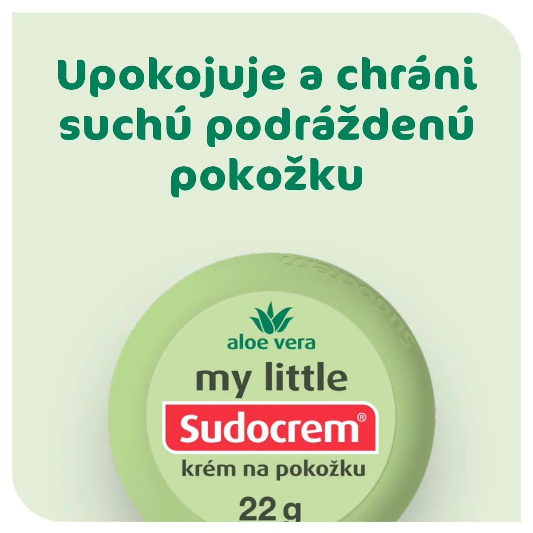 My Little Sudocrem s Aloe Vera - cestovné balenie 22 g