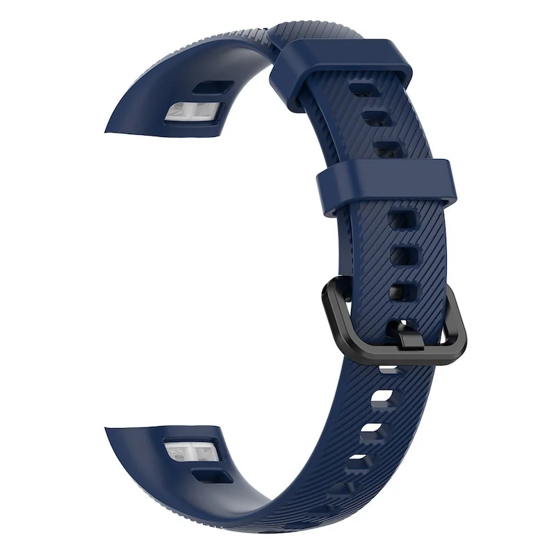 BStrap Silicone Line remienok na Honor Band 4 dark blue