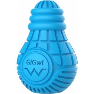 Gigwi Žiarovka gumová modrá 1×1 ks, hračka pre psy