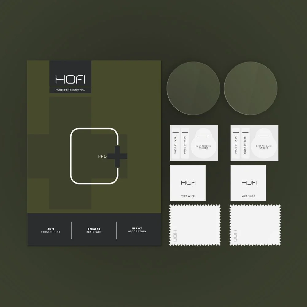 HOFI Glass Pro Watch 2x ochranné sklo na Huawei Watch GT 5 Pro (46 mm)