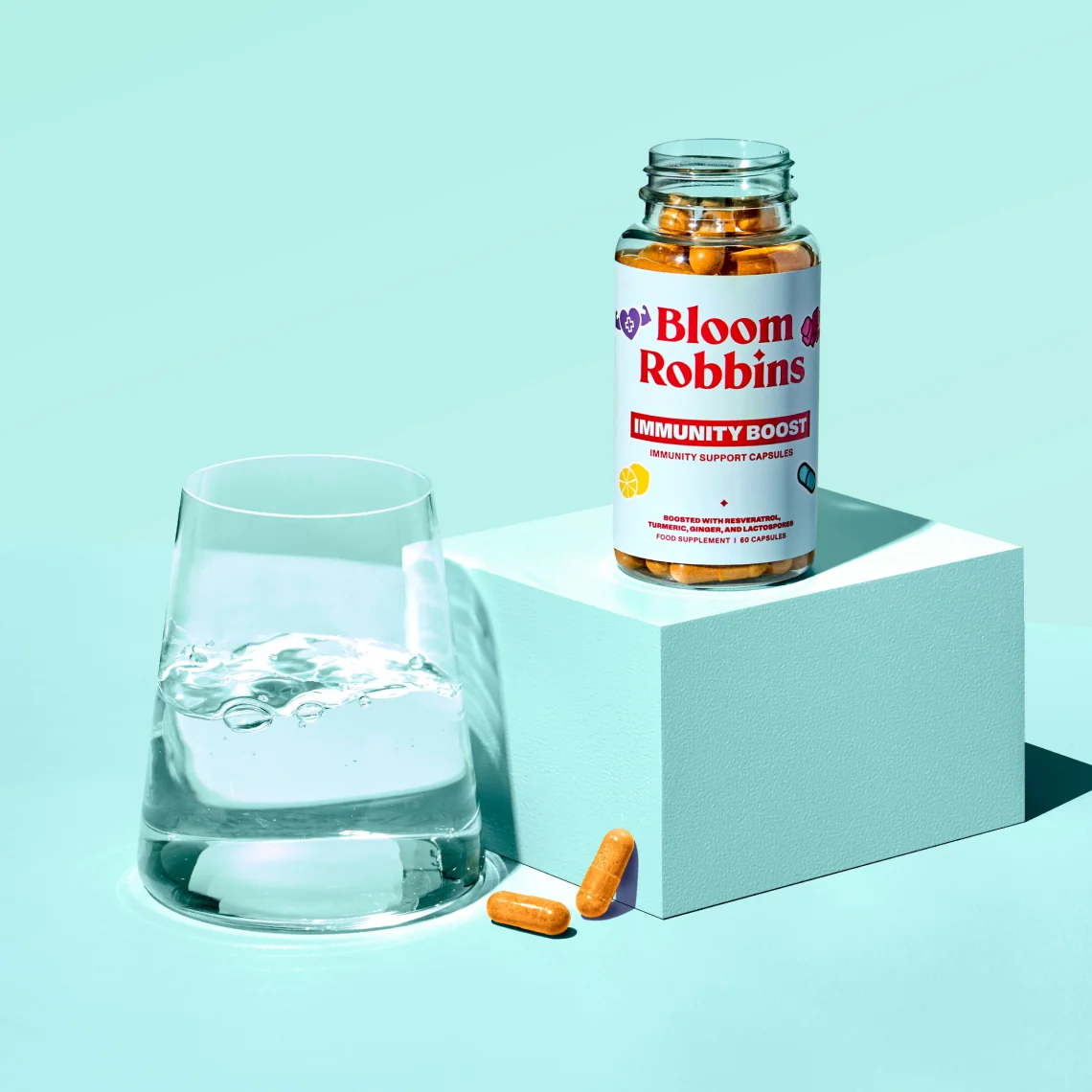 IMMUITY BOOST - VITAMÍNY NA PODPORU IMUNITY S RESVERATROLEM – Kapsule 60 cps