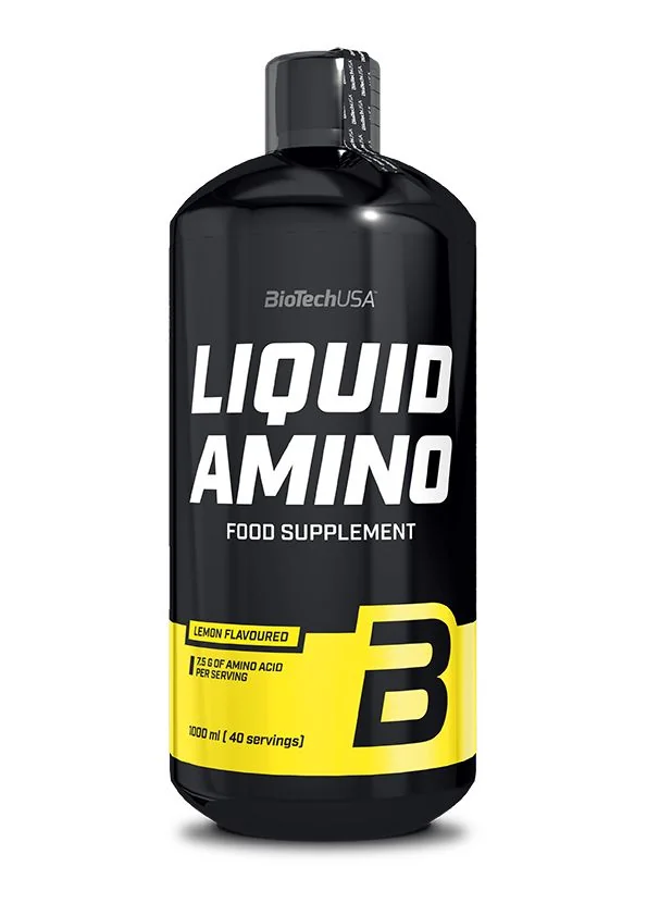 BioTechUSA LIQUID AMINO citrón 1000 ml 1×1000 ml