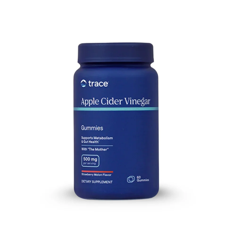 Trace Minerals Jablčný ocot 500 mg, 60 gumených cukríkov