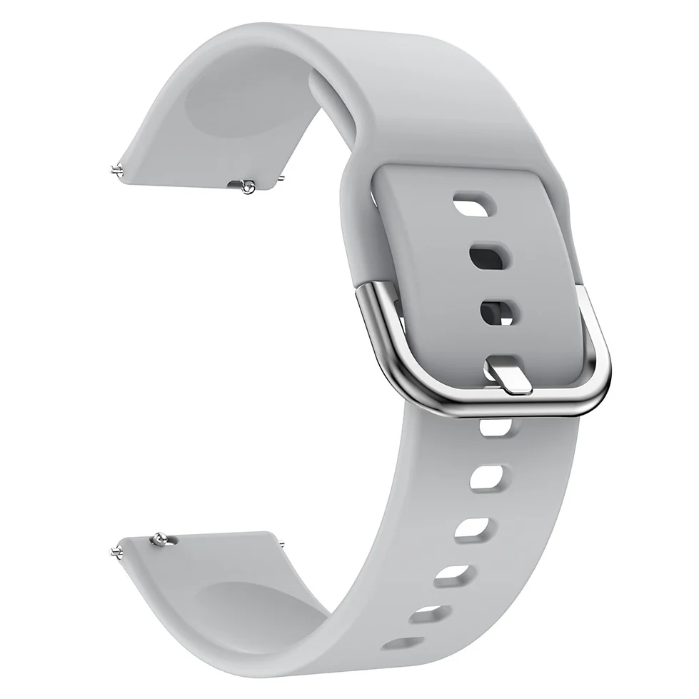 BStrap Silicone v2 remienok na Samsung Galaxy Watch 42mm gray