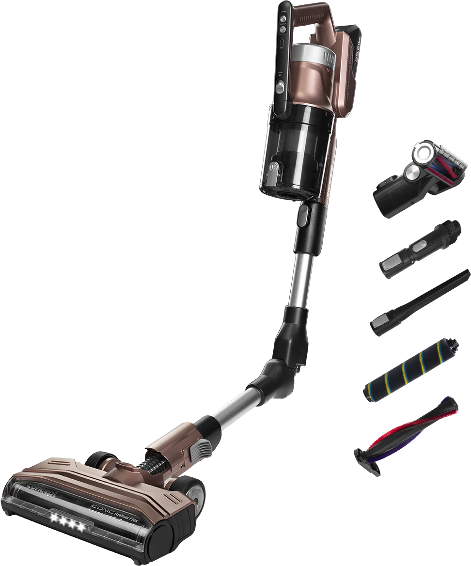 Concept VP6120 Tyčový a ručný akumulátorový vysávač ICONIC Animal Flex 29,6 V 1×1kus, ručný vysývač, 29,6 V