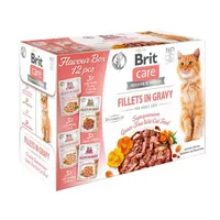 Brit Kapsička Care Cat Flavour Box Fillet In Gravy 12×85g