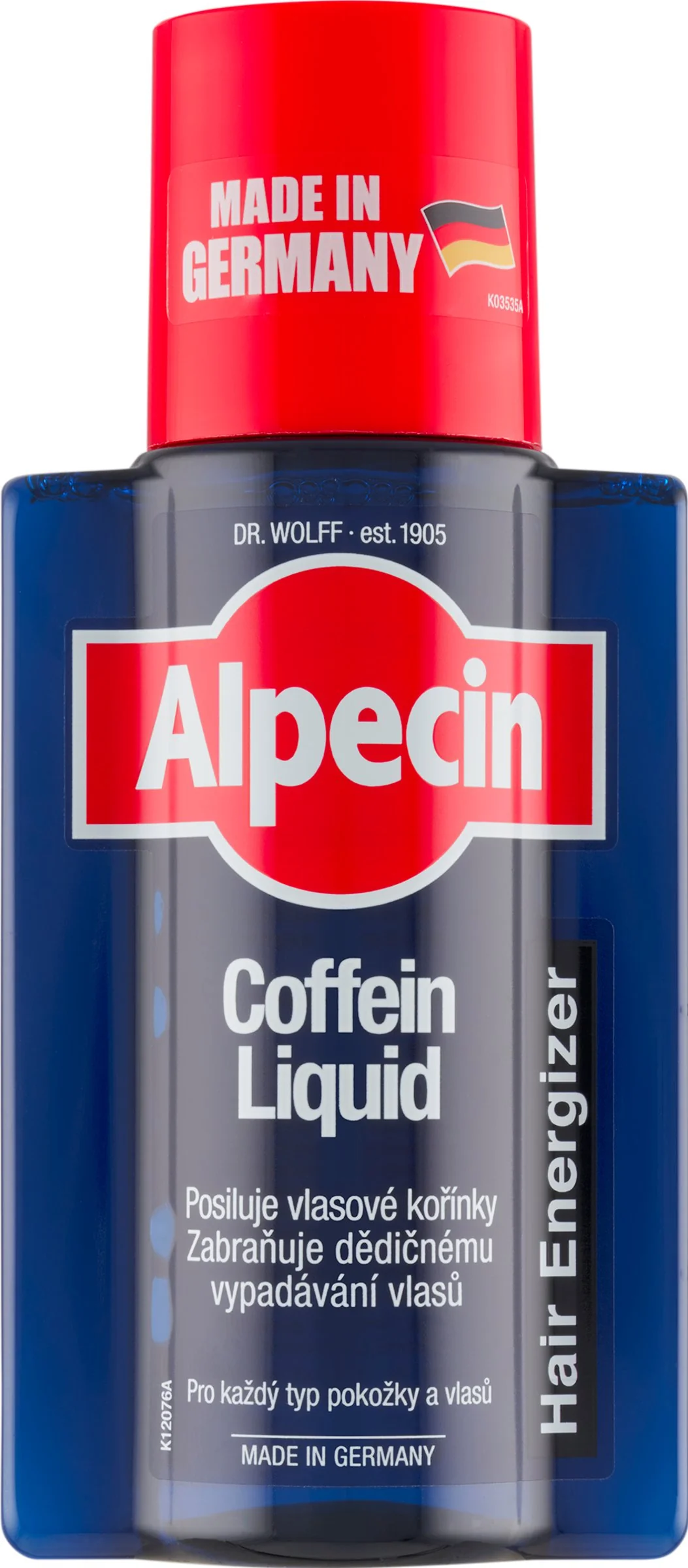 ALPECIN Hair Energizer Liquid 1×200 ml, proti vypadávaniu vlasov pre mužov
