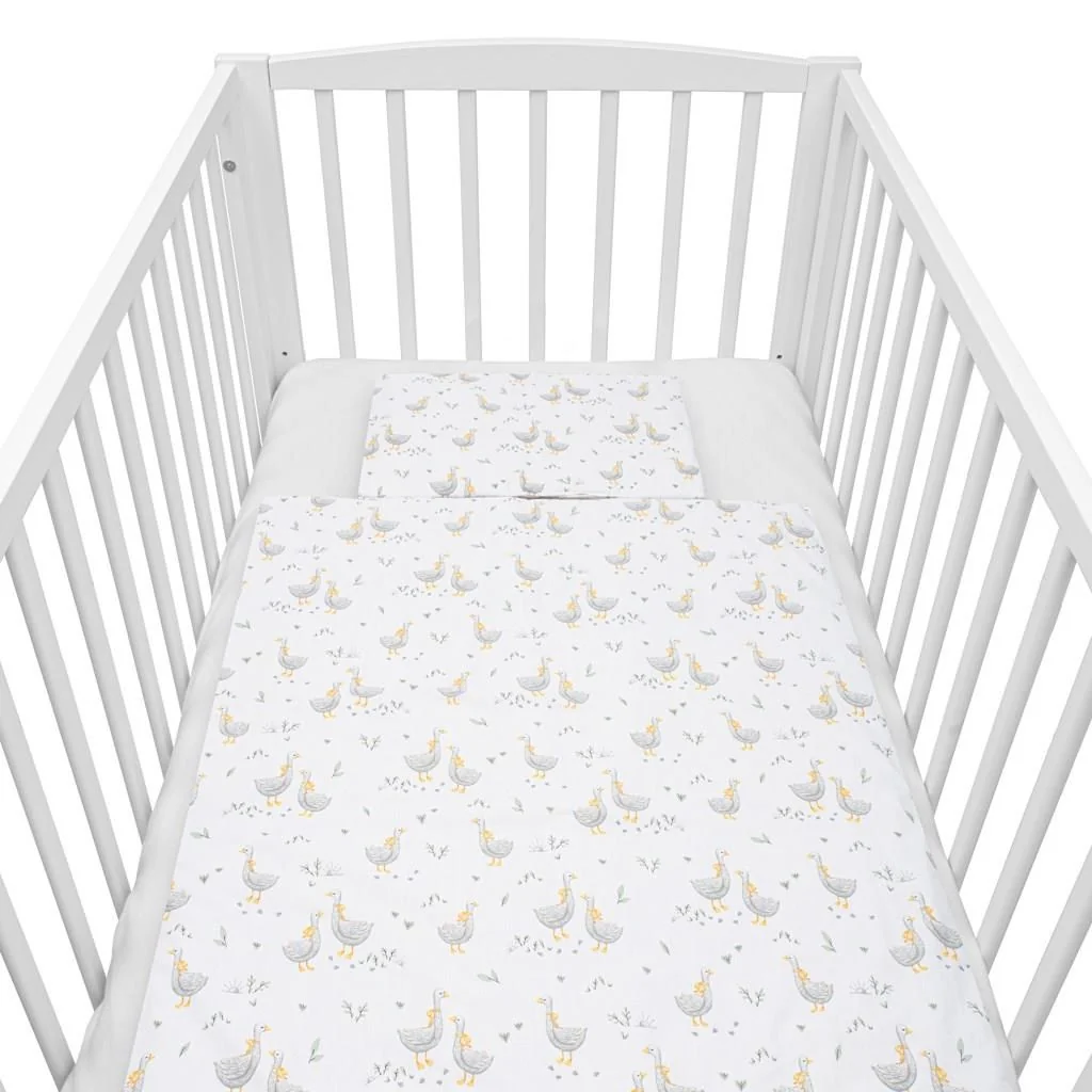 2-dielne posteľné obliečky New Baby Husičky 90/120 cm , 20C58278